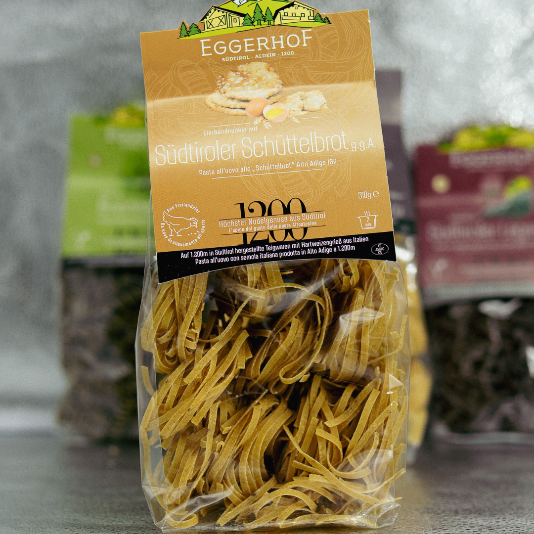 Schüttelbrot-Nudeln vom Eggerhof – Knuspriger Südtiroler Genuss in Nudel-Form