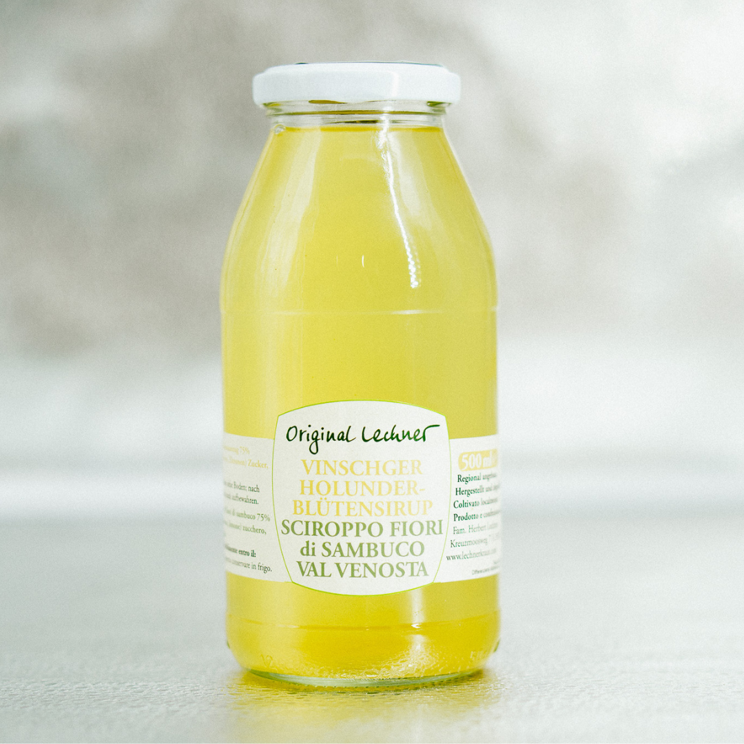 Vinschger Holundersirup – blumig & elegant 500ml
