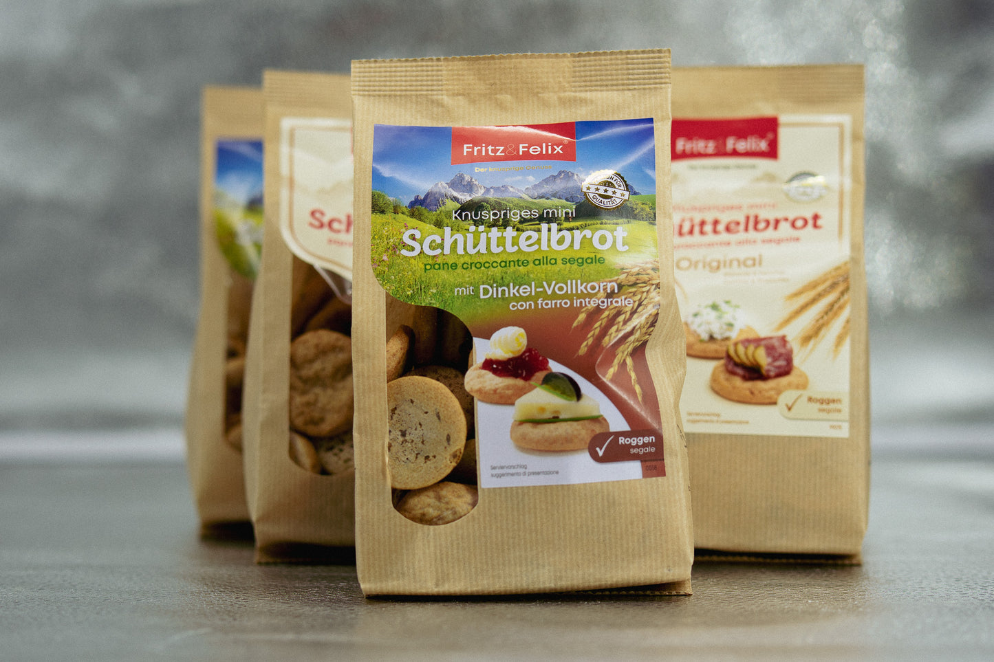 Mini Schüttelbrot Fritz & Felix – Dinkel
