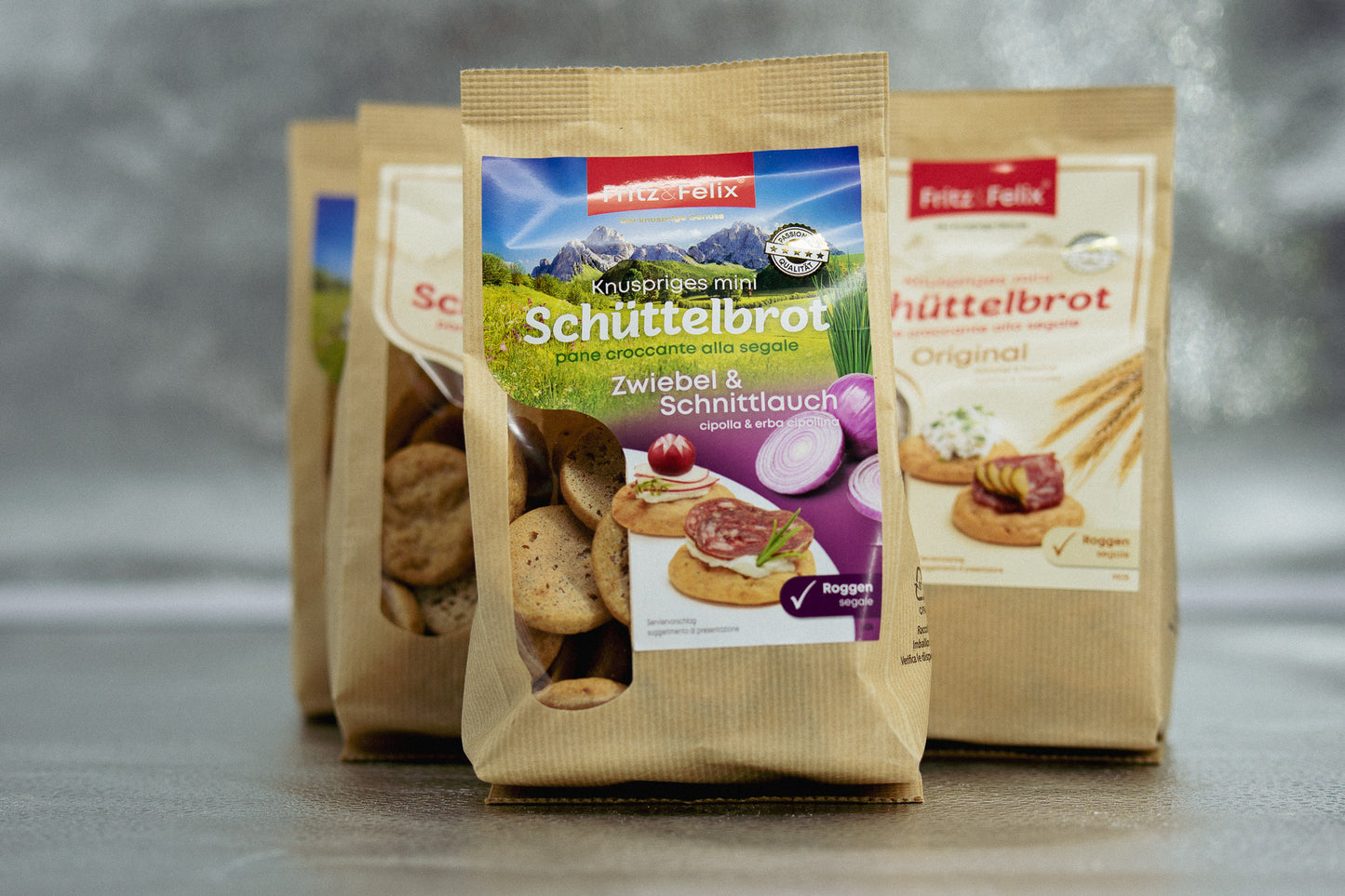 Mini Schüttelbrot Fritz & Felix – Schnittlauch