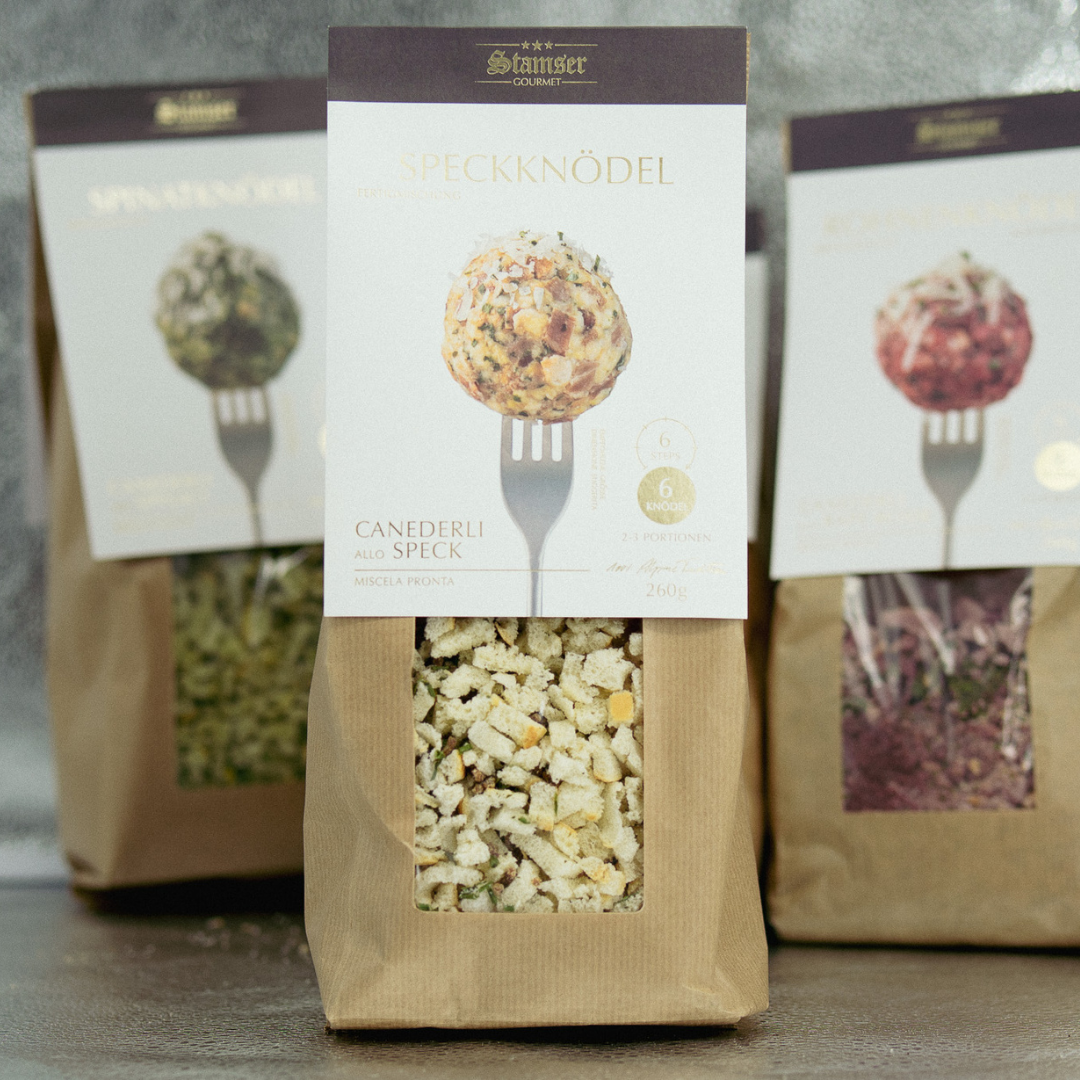 Südtiroler Speckknödel-Mischung – Fertigteig vom Stamserhof
