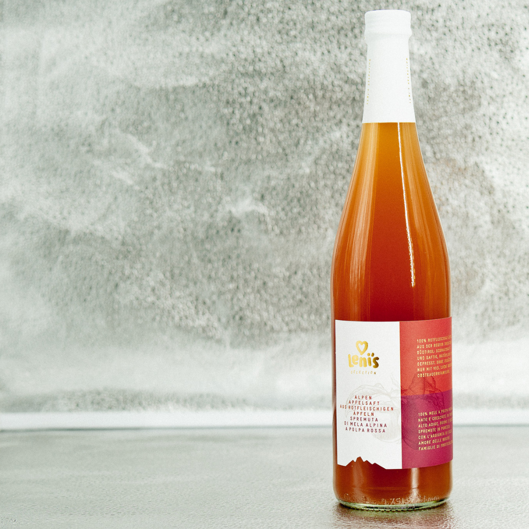 Leni’s SELECTION Apfelsaft Rot – intensiv fruchtig & aromatisch aus Südtirol