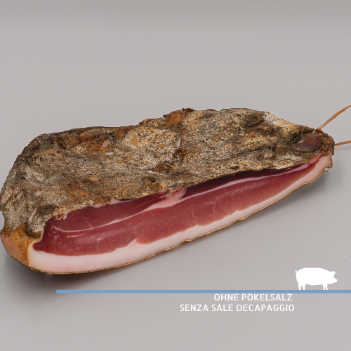 Schinken Speck Spezial ohne Pökelsalz – Natürlich & 7 Monate gereift - halbe Hamme