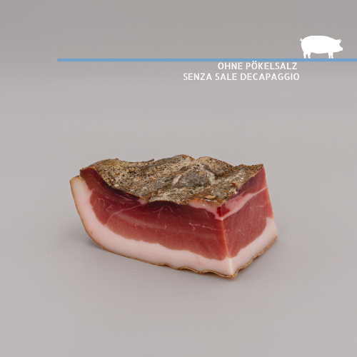 Schinken Speck Spezial ohne Pökelsalz – Natürlich & 7 Monate gereift - Mittelstück